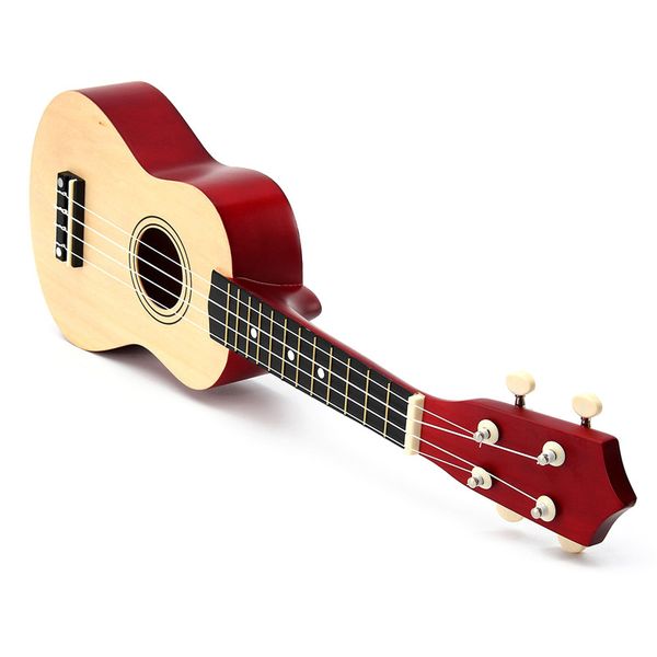 21 inch soprano ukulele 4 strings hawaiian guitar uke + string + pick for beginners kid gift
21 inch soprano ukulele 4 strings hawaiian guitar uke + string + pick for beginners kid gift