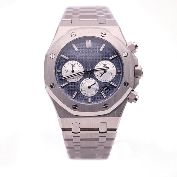 2019 sale men's watches 26331st series 41 mm blue dial vk chronograph original buckle quartz watch ng, Slivery;brown
2019 sale men's watches 26331st series 41 mm blue dial vk chronograph original buckle quartz watch ng, Slivery;brown