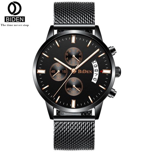 biden mens watches brand waterproof ultra thin steel strap casual quartz watch clock mens wristwatch relogios 0105, Slivery;brown
biden mens watches brand waterproof ultra thin steel strap casual quartz watch clock mens wristwatch relogios 0105, Slivery;brown