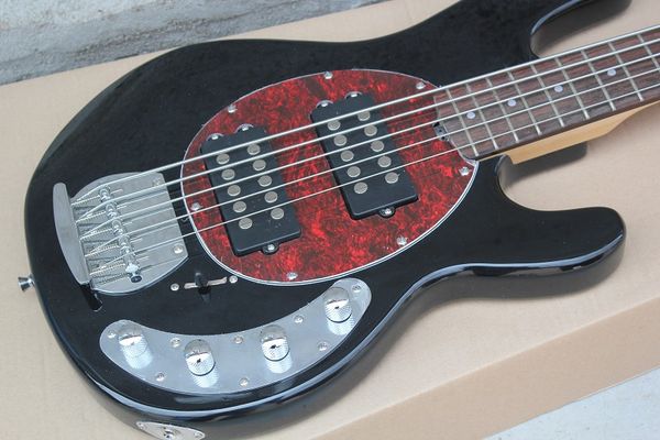 music man 5 strings bass ernie ball stingray black electric guitar red mop pickguard 9v battery active pickups drop shipping
music man 5 strings bass ernie ball stingray black electric guitar red mop pickguard 9v battery active pickups drop shipping