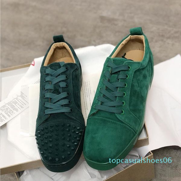 2019 designer sneakers red bottom spikes flat velours suede sneakers iron grey men trainers 100% real leather party shoes us 5-12.5 06t, Black
2019 designer sneakers red bottom spikes flat velours suede sneakers iron grey men trainers 100% real leather party shoes us 5-12.5 06t, Black