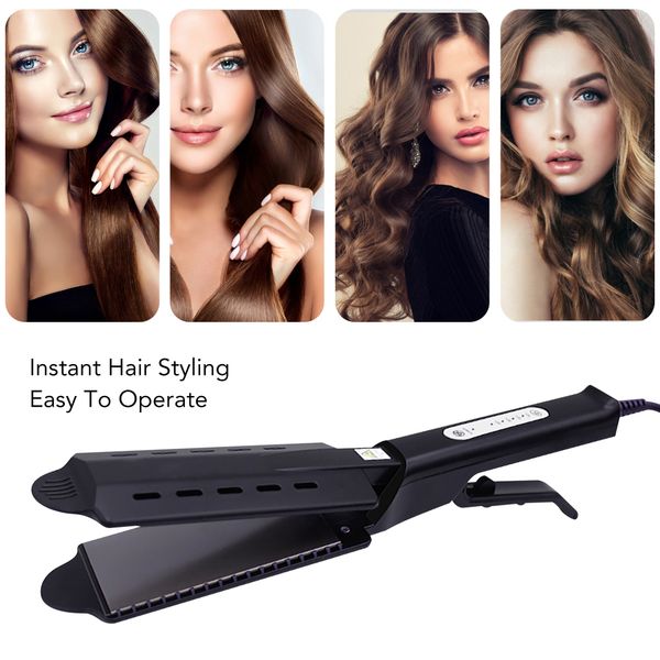2 in 1 professional electric tourmaline ceramic negative ion hair straightener flat iron hair curler curling iron styling tools
2 in 1 professional electric tourmaline ceramic negative ion hair straightener flat iron hair curler curling iron styling tools