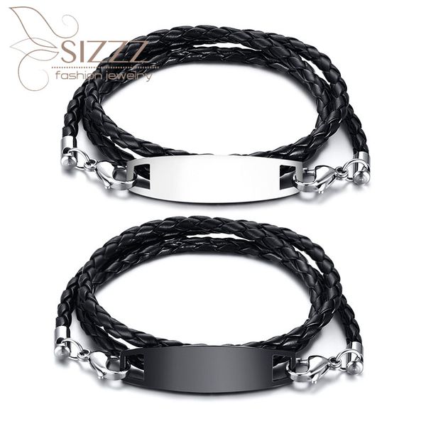 sizzz european and american style trend pu leather + stainless steel three-layer bracelet&bangles for men, Golden;silver
sizzz european and american style trend pu leather + stainless steel three-layer bracelet&bangles for men, Golden;silver