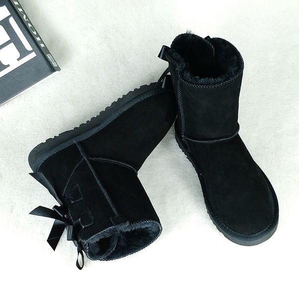 nkle boots women bow snow boots winter shoes stiefel stivali bottes chuteiras australie 3280 for women, Black
nkle boots women bow snow boots winter shoes stiefel stivali bottes chuteiras australie 3280 for women, Black