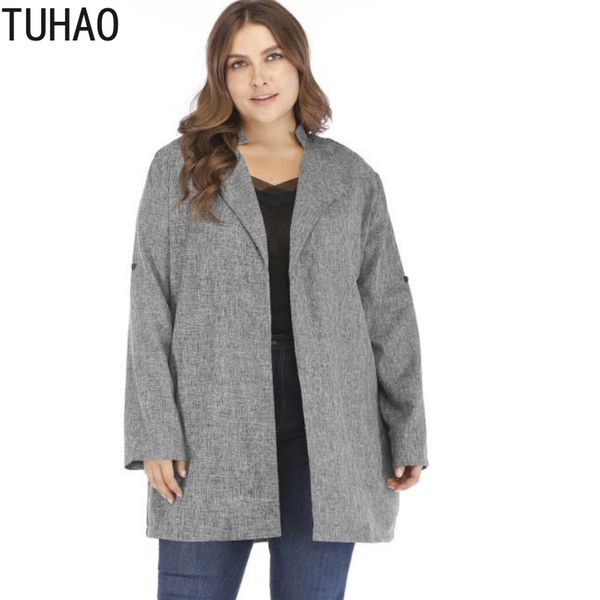 tihao 2019 autumn winter office lady cardigan trench large size 5xl 4xl 3xl open stitch women's coat grey femme jacket lw103, Tan;black
tihao 2019 autumn winter office lady cardigan trench large size 5xl 4xl 3xl open stitch women's coat grey femme jacket lw103, Tan;black