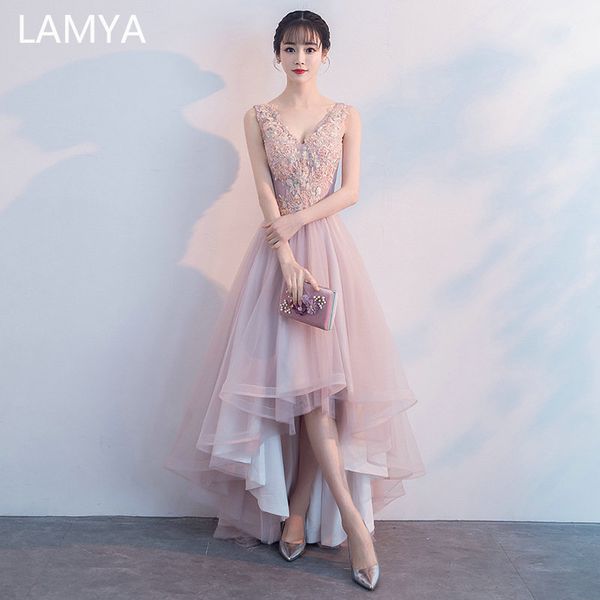 lamya pink appliques front back long tail banquet prom dresses sleeveless formal party gown elegant plus size vestido de noiva, White;black
lamya pink appliques front back long tail banquet prom dresses sleeveless formal party gown elegant plus size vestido de noiva, White;black
