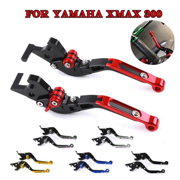 aluminum alloy motorcycle extendable brake clutch levers for xmax 300 2017-2018 color gold red blue black titanium 8z
aluminum alloy motorcycle extendable brake clutch levers for xmax 300 2017-2018 color gold red blue black titanium 8z