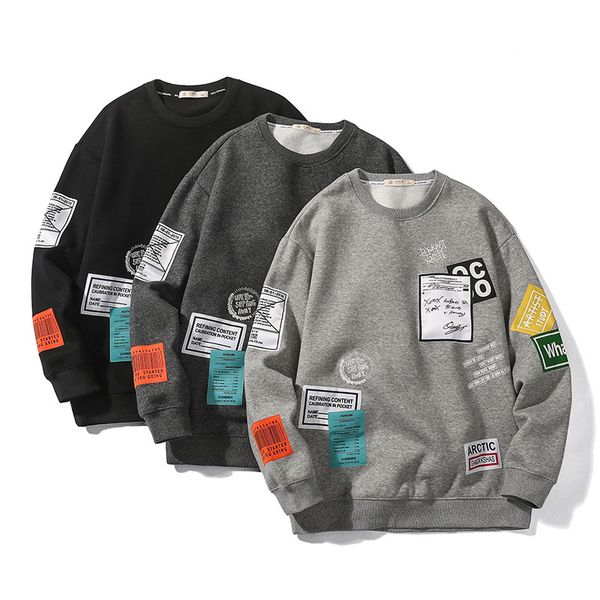 autumn designer mens hoodies with letter print sweaters fashion hip-hop loose pullover o-neck sweatshirts for men clothing m-3xl wholesale
autumn designer mens hoodies with letter print sweaters fashion hip-hop loose pullover o-neck sweatshirts for men clothing m-3xl wholesale