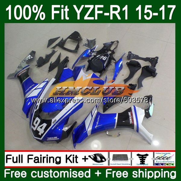 injection for yzf-r1 yzf 1000 r1 2015 2016 2017 127cl.11 yzf-1000 yzf r 1 yzf1000 yzfr1 15 16 17 oem glossy blue fairing, Black
injection for yzf-r1 yzf 1000 r1 2015 2016 2017 127cl.11 yzf-1000 yzf r 1 yzf1000 yzfr1 15 16 17 oem glossy blue fairing, Black