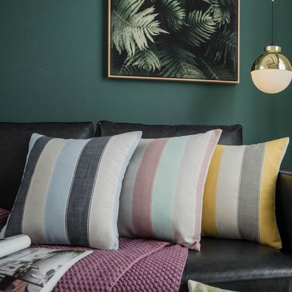 cushion/decorative pillow modern simple color woven stripe multi-color sofa throw bedside cushion living room headrest chair car without cor
cushion/decorative pillow modern simple color woven stripe multi-color sofa throw bedside cushion living room headrest chair car without cor