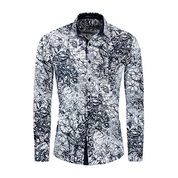 european size 2019 summer 100% cotton shirt men fashion poker shirt male long sleeve casual hawaiian brand clothing 185, White;black
european size 2019 summer 100% cotton shirt men fashion poker shirt male long sleeve casual hawaiian brand clothing 185, White;black