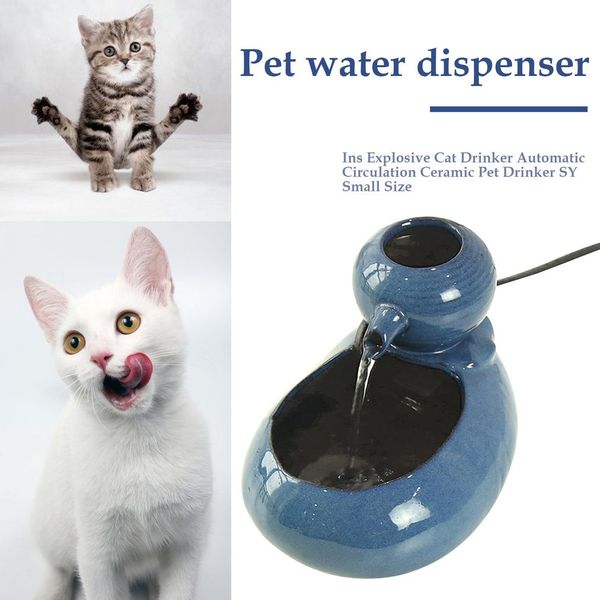 cat water dispenser automatic circulation ceramic pet water fountain cat pets drinking water fountain supplies dropshipping
cat water dispenser automatic circulation ceramic pet water fountain cat pets drinking water fountain supplies dropshipping