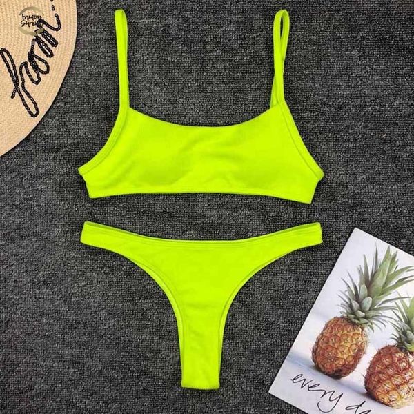 women swimwear 2019 neon yellow micro bikini thong swimsuit female low waist bikini set bather ribbed bathing suit, White;black
women swimwear 2019 neon yellow micro bikini thong swimsuit female low waist bikini set bather ribbed bathing suit, White;black