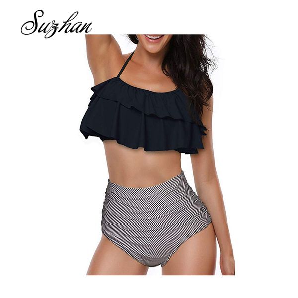 suzhan women ruffles two pieces swimsuit summer floral print bandage swimwear bathing suit bikini beach wear
suzhan women ruffles two pieces swimsuit summer floral print bandage swimwear bathing suit bikini beach wear