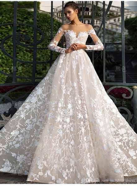 New Gowns Vintage Lace Wedding Dresses Sexy Off the Shoulder Long Sleeves Applique Sweep Train A Line Bridal Plus Size Custom, White
New Gowns Vintage Lace Wedding Dresses Sexy Off the Shoulder Long Sleeves Applique Sweep Train A Line Bridal Plus Size Custom, White