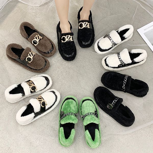 shoes loafers fur dress flats women soft round toe slip-on autumn casual female sneakers nursing comfortable slip on fall, Black
shoes loafers fur dress flats women soft round toe slip-on autumn casual female sneakers nursing comfortable slip on fall, Black