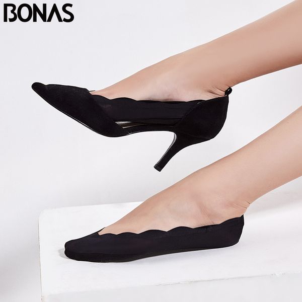bonas solid 4pairs women short sock slippers fashion thin cotton cute women summer low anti skid invisible liner boat socks, Black;white
bonas solid 4pairs women short sock slippers fashion thin cotton cute women summer low anti skid invisible liner boat socks, Black;white