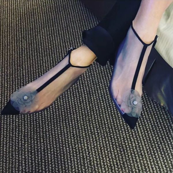 pointed toe flower clear mesh zipper booties high chunky heels summer fashion women ankle boots patchwork design pumps, Black
pointed toe flower clear mesh zipper booties high chunky heels summer fashion women ankle boots patchwork design pumps, Black