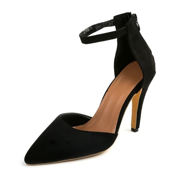 selling europe and america large size women's shoes pointed shallow mouth ultra-high-heel sandals 4142 420g now, Black
selling europe and america large size women's shoes pointed shallow mouth ultra-high-heel sandals 4142 420g now, Black