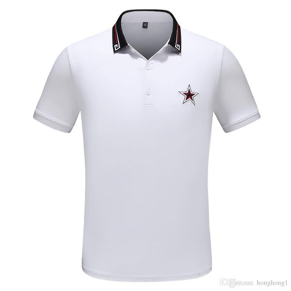 19ss men polos brand summer embroidery polo shirt men short sleeve casual shirts man's solid polo shirt plus men paris tees.w564, White;black
19ss men polos brand summer embroidery polo shirt men short sleeve casual shirts man's solid polo shirt plus men paris tees.w564, White;black