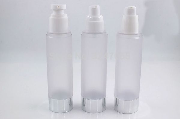 100ml empty plastic frosted airless lotion/emulsion/foundation bottle, cosmetic silver vacuum spray nozzle container/atomizer
100ml empty plastic frosted airless lotion/emulsion/foundation bottle, cosmetic silver vacuum spray nozzle container/atomizer
