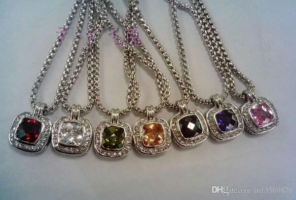 luxury women's female's ladies david diamonds pendant Clavicular chain short necklaces sweater chains 6colors free shipping
luxury women's female's ladies david diamonds pendant Clavicular chain short necklaces sweater chains 6colors free shipping