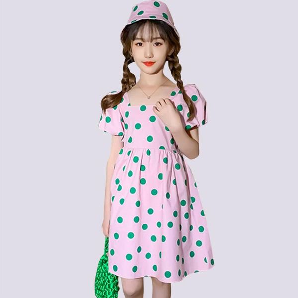 summer dress girl dot party dress for kids girl square collar casual style kids puff sleeve clothes for girls, Red;yellow
summer dress girl dot party dress for kids girl square collar casual style kids puff sleeve clothes for girls, Red;yellow