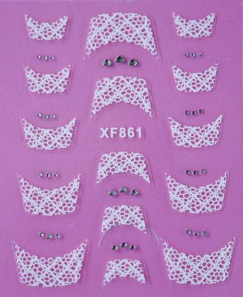 3sheet new french japanese nail stickers designs gummed 3d nail art stickers decals makep art decorations xf861--878, Black
3sheet new french japanese nail stickers designs gummed 3d nail art stickers decals makep art decorations xf861--878, Black