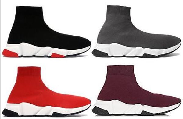 2020 paris speed trainer black red luxury high casual sock shoes men women fashion designer sneakers eur36-45
2020 paris speed trainer black red luxury high casual sock shoes men women fashion designer sneakers eur36-45