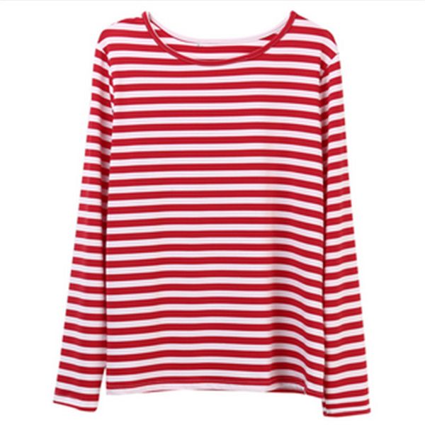 2019 new women fashion spring summer sleeve red white striped loose shirt long sleeve casual loose shirt pullovers tee
2019 new women fashion spring summer sleeve red white striped loose shirt long sleeve casual loose shirt pullovers tee
