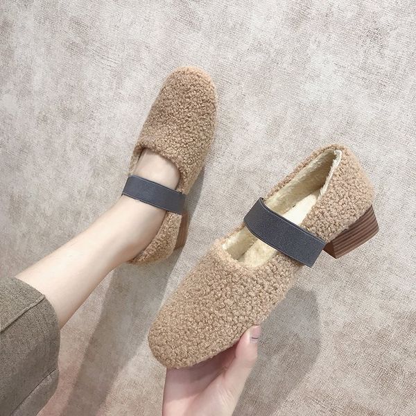 women retro woman shoes autumn loafers fur casual female sneakers women's heels flats all-match modis square toe fall new on, Black
women retro woman shoes autumn loafers fur casual female sneakers women's heels flats all-match modis square toe fall new on, Black