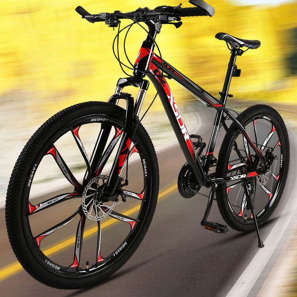 mountain bike off road variable speed dual disc brakes integrated wheel bicycle men and women cool
mountain bike off road variable speed dual disc brakes integrated wheel bicycle men and women cool