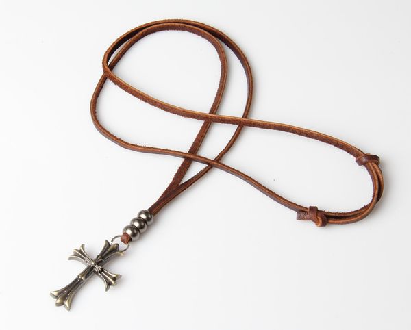 manufacturers supply european and american popular explosive necklace fashion personality long cross cowhide alloy necklace, Silver
manufacturers supply european and american popular explosive necklace fashion personality long cross cowhide alloy necklace, Silver