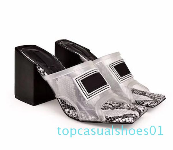 women transparent pvc heels designer sandals genuine leather fancy shoes high heel mules slides luxury slipper large size 34-42 with box t01, Black
women transparent pvc heels designer sandals genuine leather fancy shoes high heel mules slides luxury slipper large size 34-42 with box t01, Black