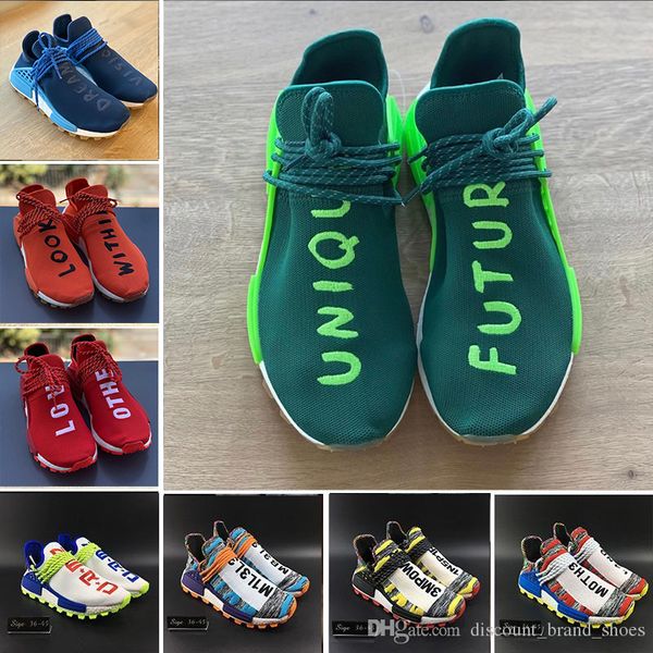 unique future hu nmd human race mens running shoes pharrell williams love other dreams vision look within heart mind sports sneakers 36-45
unique future hu nmd human race mens running shoes pharrell williams love other dreams vision look within heart mind sports sneakers 36-45