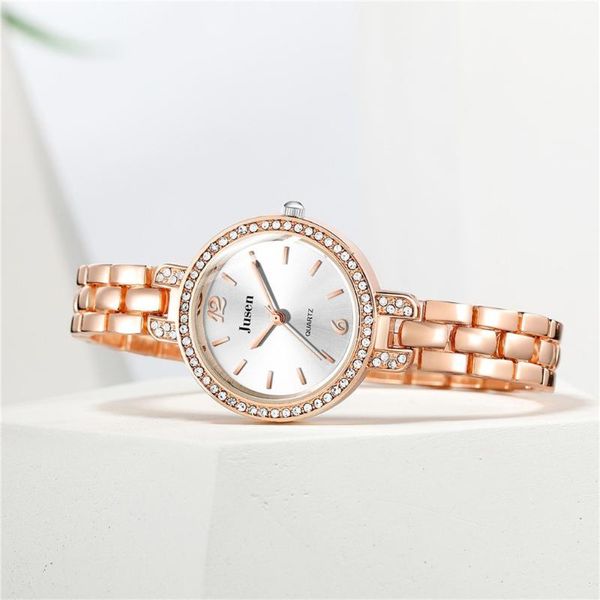 fashion simple inlaid alloy strap watch bracelet watch ladies quartz gift wrist women clock women's, Slivery;brown
fashion simple inlaid alloy strap watch bracelet watch ladies quartz gift wrist women clock women's, Slivery;brown