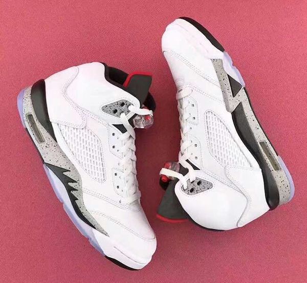 5 5s basketball shoes white cement for mens new trainer athletic sneakers breathable designer shoes v basketball sports us 8-13 10ct
5 5s basketball shoes white cement for mens new trainer athletic sneakers breathable designer shoes v basketball sports us 8-13 10ct