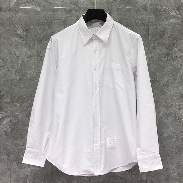 2020 fashion brand tb рубашки мужчины с длинным рукавом повседневная рубашка turn down воротник оксфорд назад white stripes мужская одежда, White;black
2020 fashion brand tb рубашки мужчины с длинным рукавом повседневная рубашка turn down воротник оксфорд назад white stripes мужская одежда, White;black