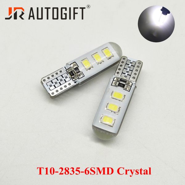 10pcs clearance lights t10 2835 led 6 smd led 194 w5w crystal car side wedge light lamp bulb cold white 6000k car styling 12v
10pcs clearance lights t10 2835 led 6 smd led 194 w5w crystal car side wedge light lamp bulb cold white 6000k car styling 12v