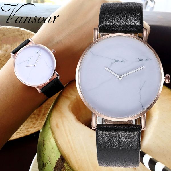vansvar brand woman watch simple creative quartz wristwatches pu leather bracelet round case watches 2019, Slivery;brown
vansvar brand woman watch simple creative quartz wristwatches pu leather bracelet round case watches 2019, Slivery;brown