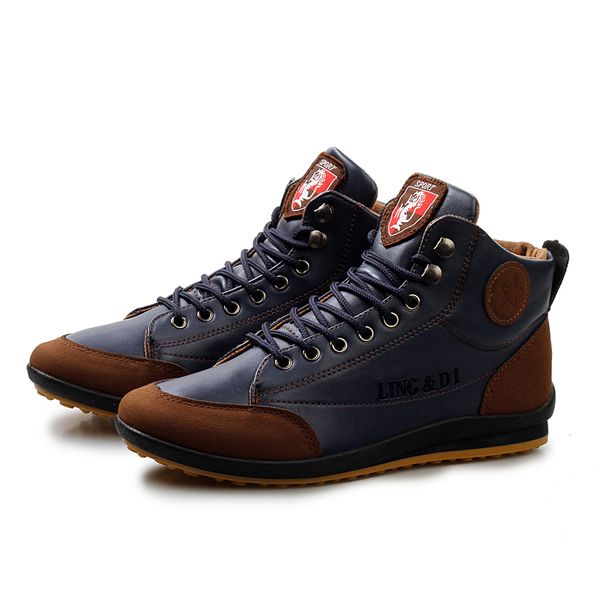 2019 fashion men boots lace up men's ankle boot shoes winter/autumn boots simple style anti-skidding ankle boots men sneakers, Black
2019 fashion men boots lace up men's ankle boot shoes winter/autumn boots simple style anti-skidding ankle boots men sneakers, Black