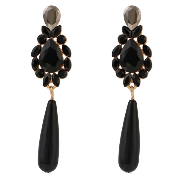 amorcome black crystal chinese knot drop earrings for women statement dangle earring simple fashion jewelry, Golden;silver
amorcome black crystal chinese knot drop earrings for women statement dangle earring simple fashion jewelry, Golden;silver