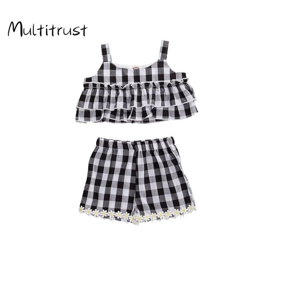 multitrust sweet plaid baby girl clothes newborn infant baby girls ruffle vest casual plaid shorts summer toddler kids outfits, White
multitrust sweet plaid baby girl clothes newborn infant baby girls ruffle vest casual plaid shorts summer toddler kids outfits, White