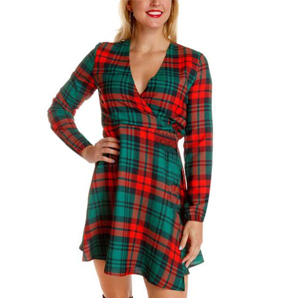 christmas women designer dresses autumn and winter fashion v neck long sleeve dresses christmas womens dresses, White;black
christmas women designer dresses autumn and winter fashion v neck long sleeve dresses christmas womens dresses, White;black
