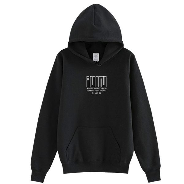 kpop (g)i-dle gidle album i made all member name printing pullover hoodies fleece/thin loose fashion sweatshirt t200407, Black
kpop (g)i-dle gidle album i made all member name printing pullover hoodies fleece/thin loose fashion sweatshirt t200407, Black