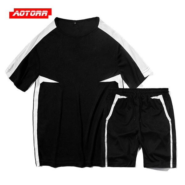 fasion sport set men sportswear men clothing 2 piece set tracksuit 2019 new arrive quick-drying short-sleeved +short, Gray
fasion sport set men sportswear men clothing 2 piece set tracksuit 2019 new arrive quick-drying short-sleeved +short, Gray
