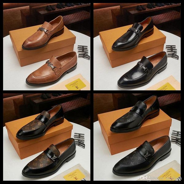 2020 fashion men shoes genuine leather men dress shoes brands luxury men's business casual classic gentleman shoes man yecq3, Black
2020 fashion men shoes genuine leather men dress shoes brands luxury men's business casual classic gentleman shoes man yecq3, Black