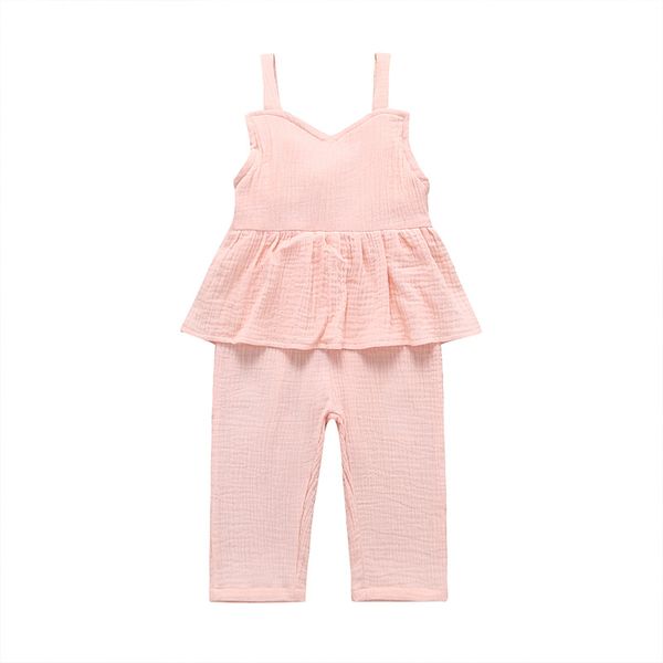 jumpsuits summer toddler overalls cotton linen kids girls fashion children clothes sleeveless baby clothing 1-5 years, Blue
jumpsuits summer toddler overalls cotton linen kids girls fashion children clothes sleeveless baby clothing 1-5 years, Blue