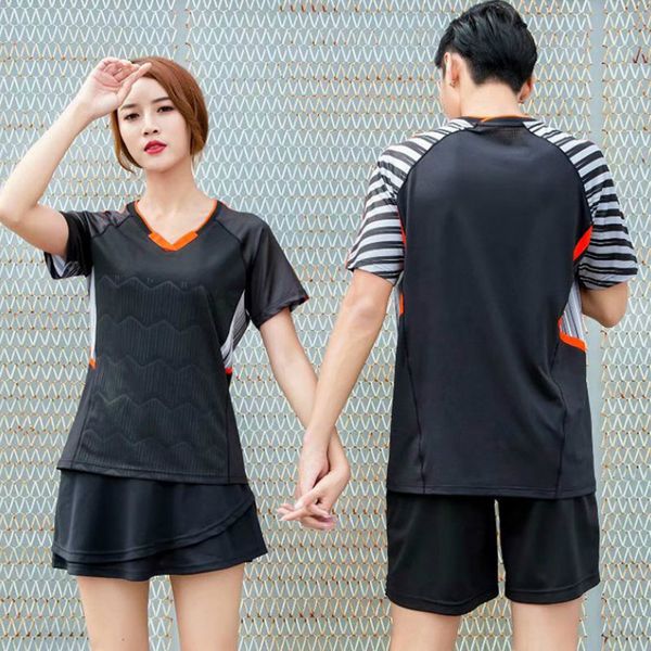 2019 badminton suit set men women match training team uniform student running suit tenis mujer badminton shirt tennis jersey, Black
2019 badminton suit set men women match training team uniform student running suit tenis mujer badminton shirt tennis jersey, Black