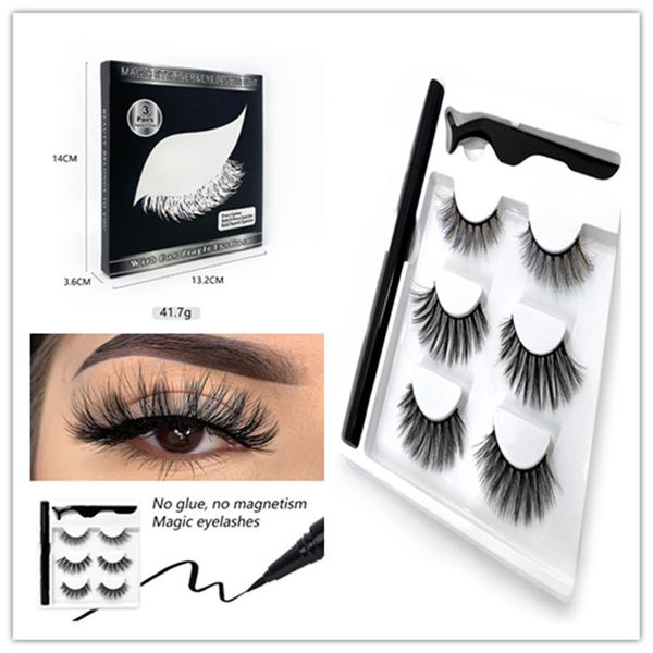 epacket new arrival handmade fake lashes self-adhesive eyeliner + tweezer 3 pairs eyelashes set false eye lashes extensions
epacket new arrival handmade fake lashes self-adhesive eyeliner + tweezer 3 pairs eyelashes set false eye lashes extensions
